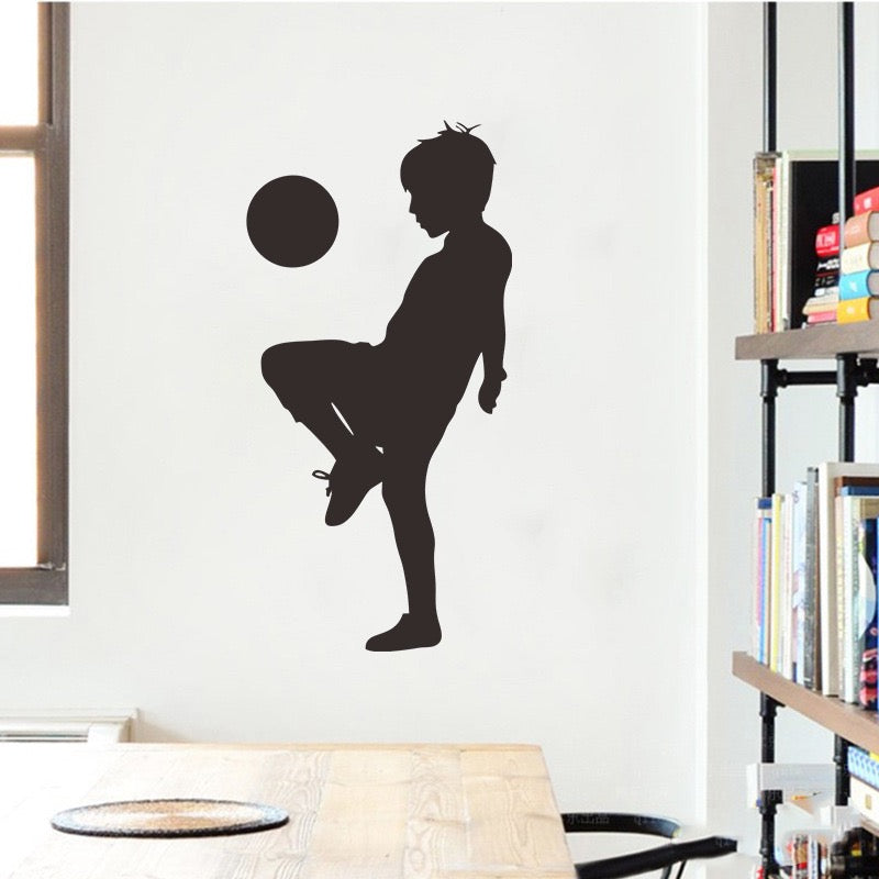 Little Footballer Wall Art