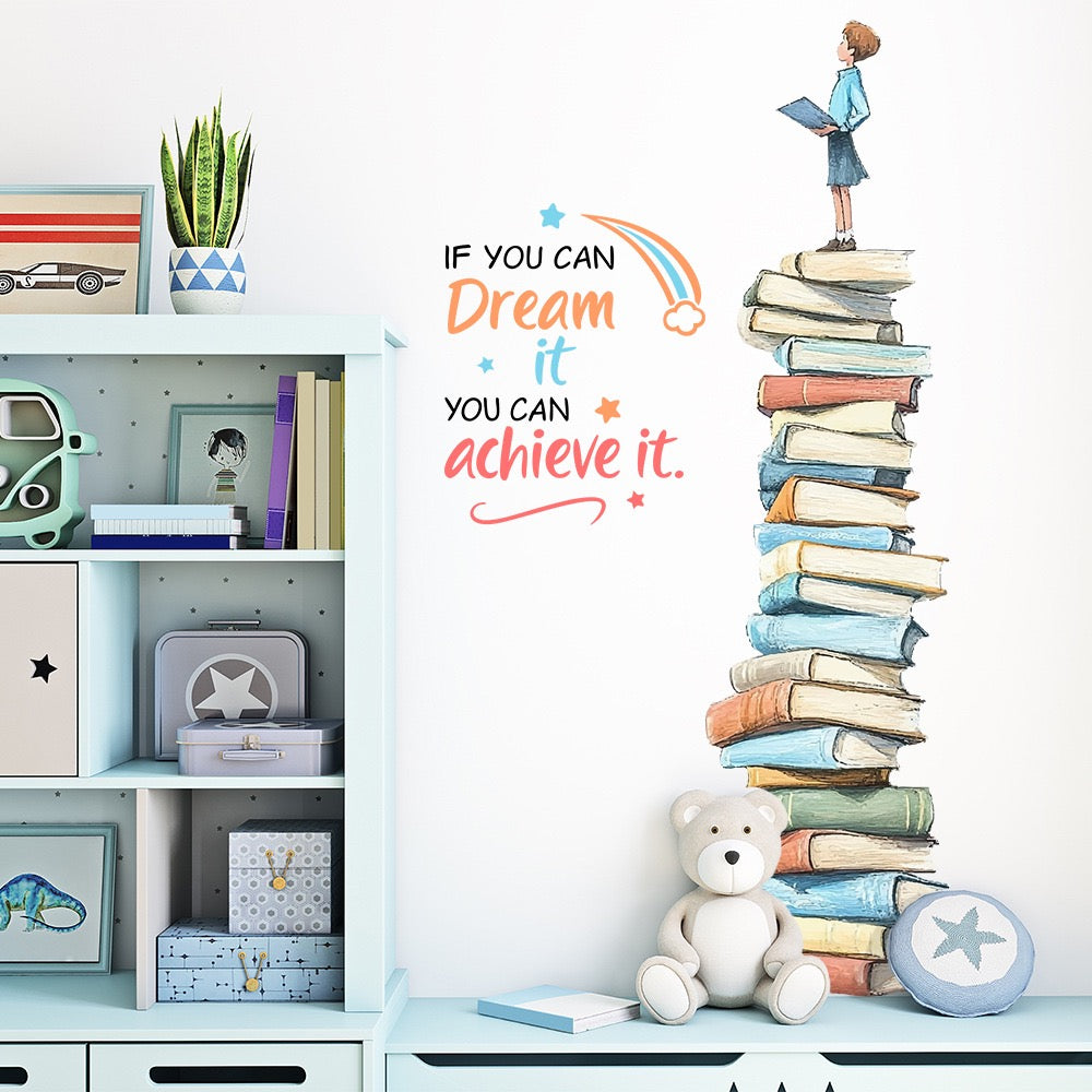Dream & Achieve Wall Design