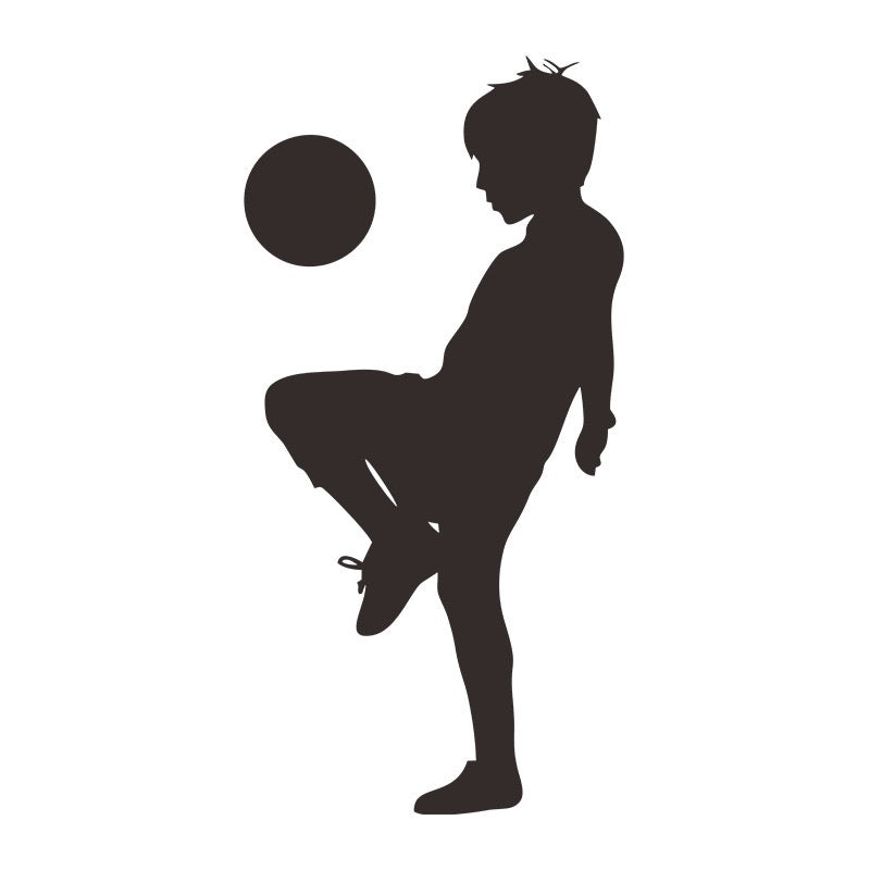 Little Footballer Wall Art