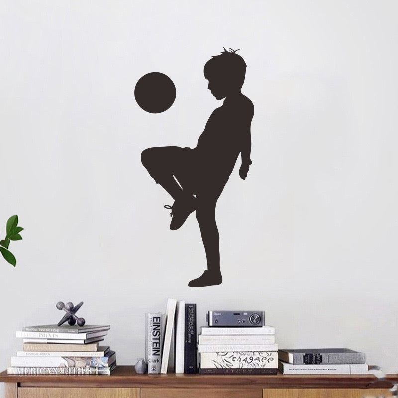 Little Footballer Wall Art