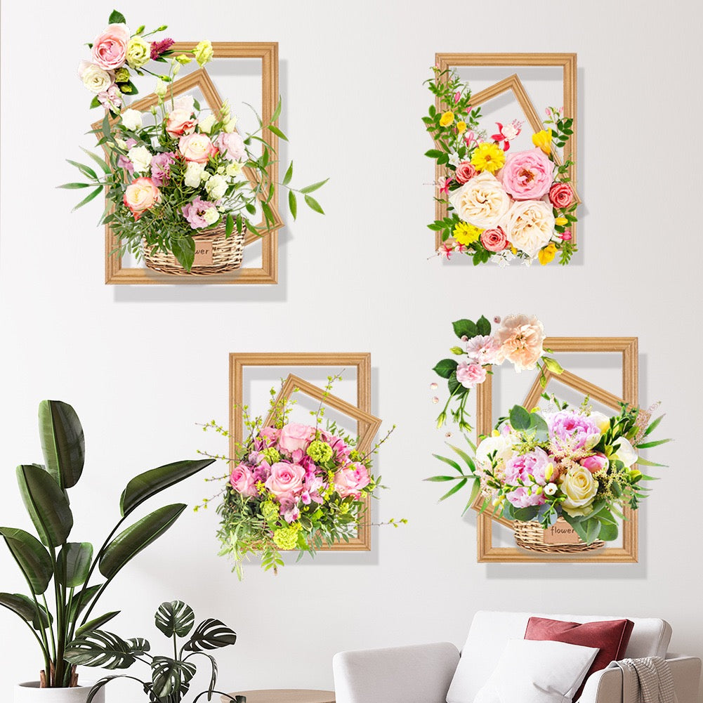 Floral Frame Wall Design Set