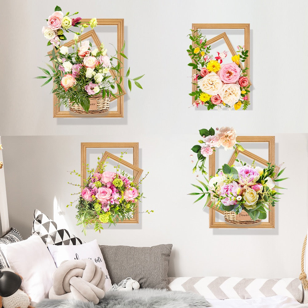 Floral Frame Wall Design Set