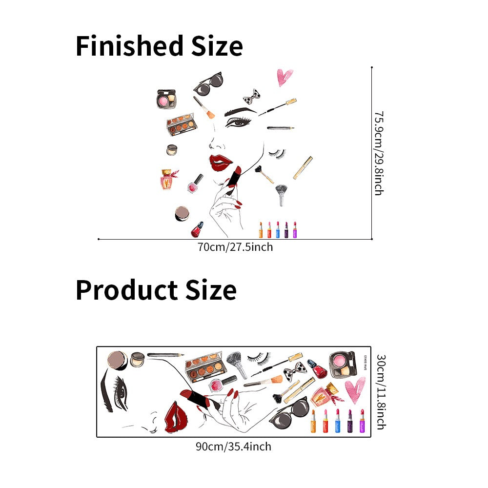 Makeup Muse Wall Sticker