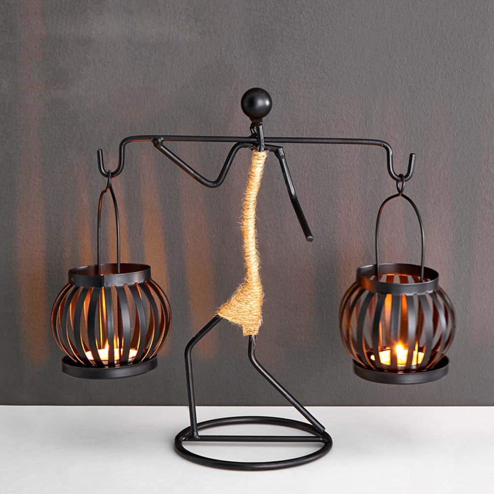 African Woman Candle Holder 2