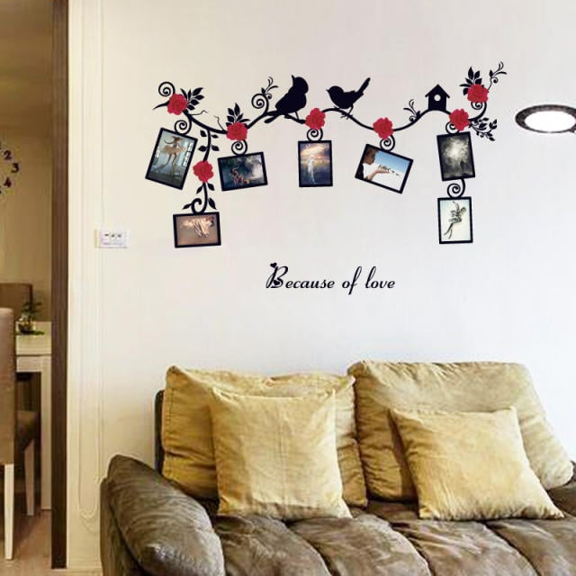 Bird Branch Photography Display Wall Art