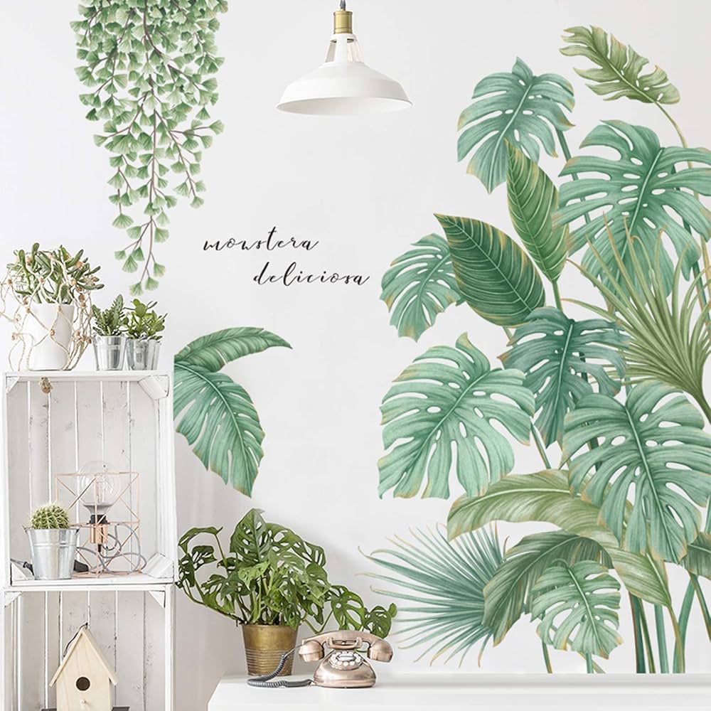 Tropical Plants Wall Art