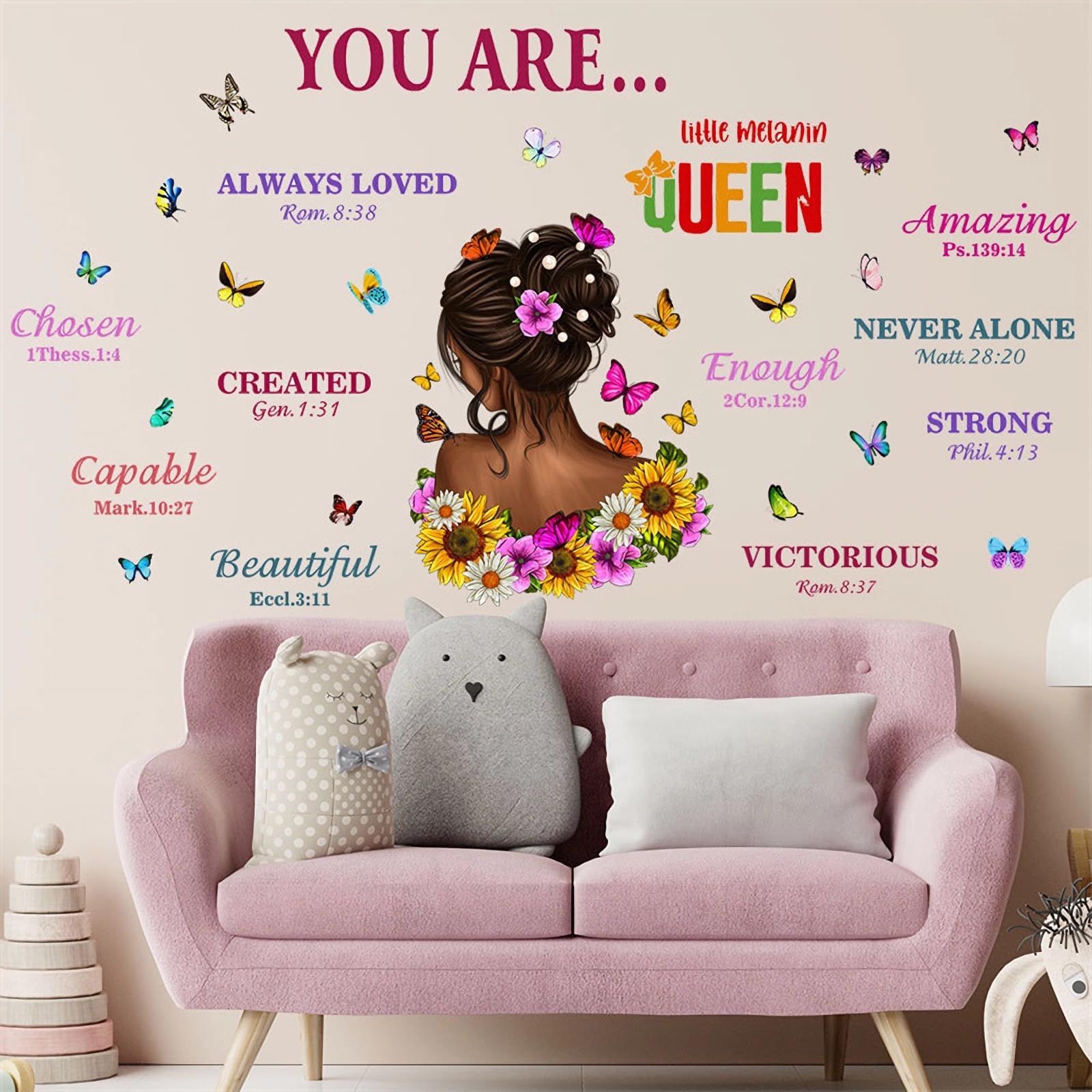 Black Girl Magic Inspirational Wall Decor