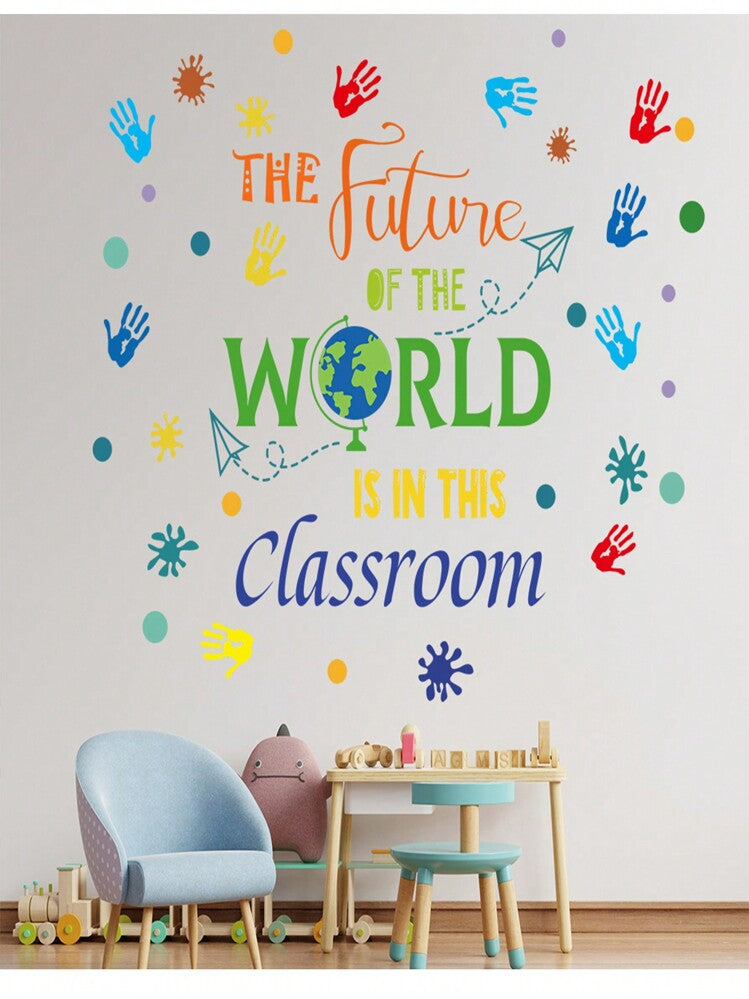 The Future of the World Wall Decal