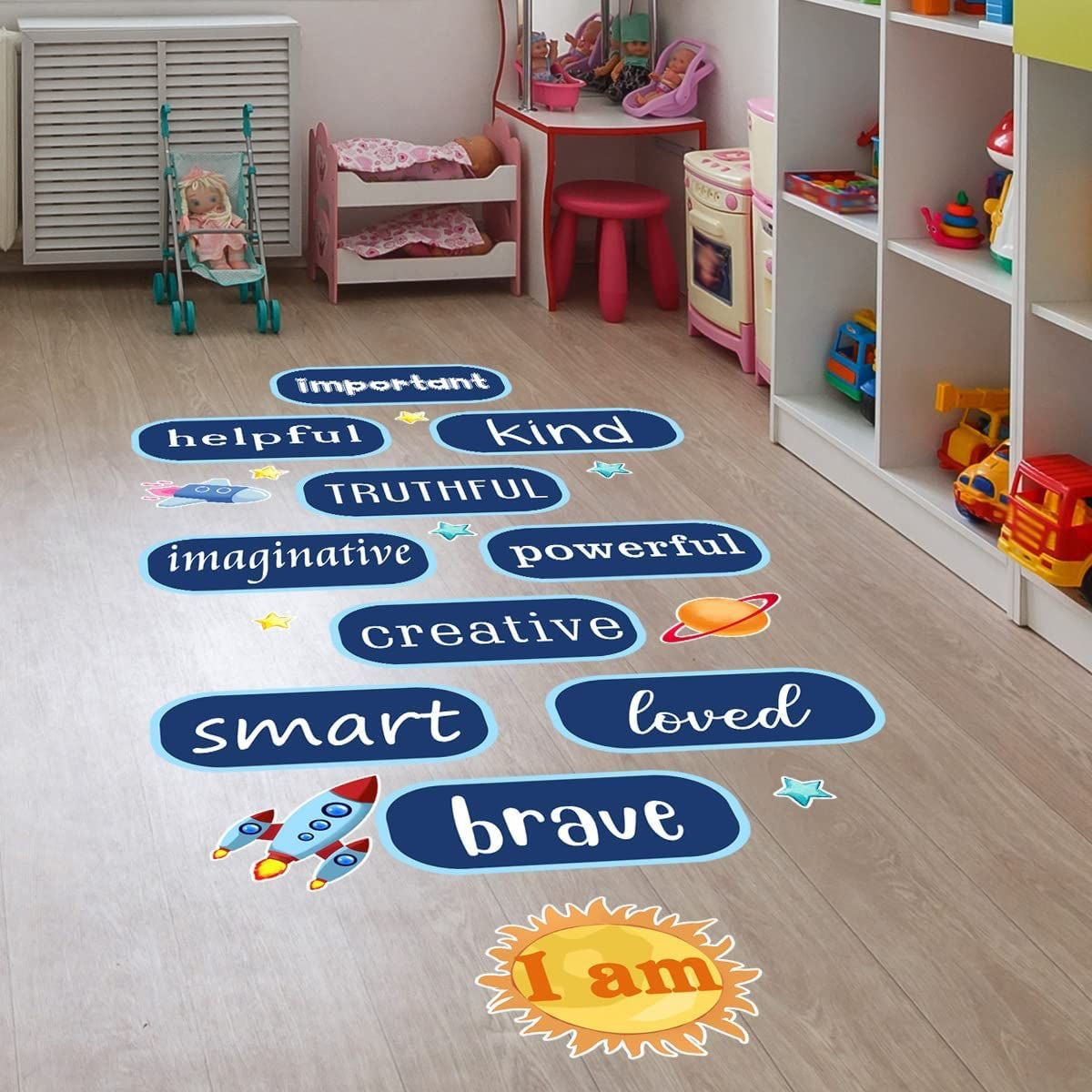 Children's Room Affirmative Words