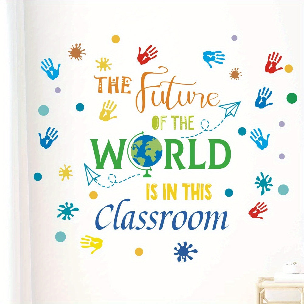 The Future of the World Wall Decal
