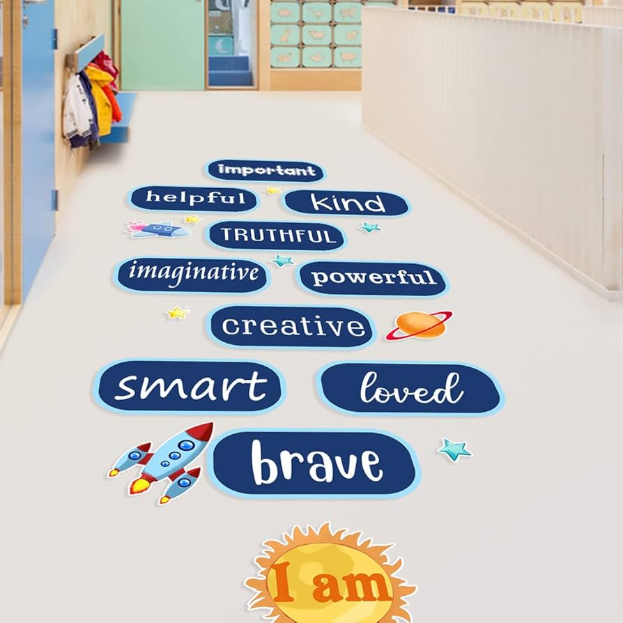 Children's Room Affirmative Words