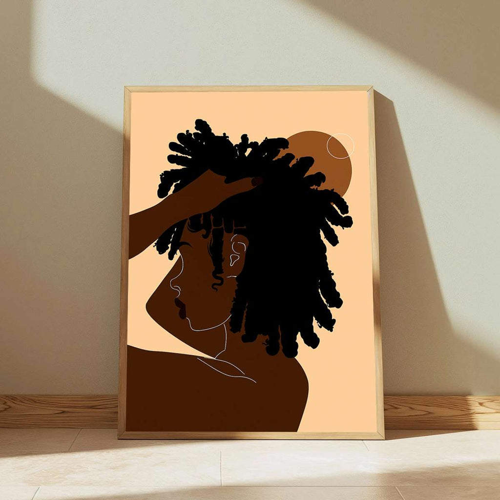 Black Woman with Locs