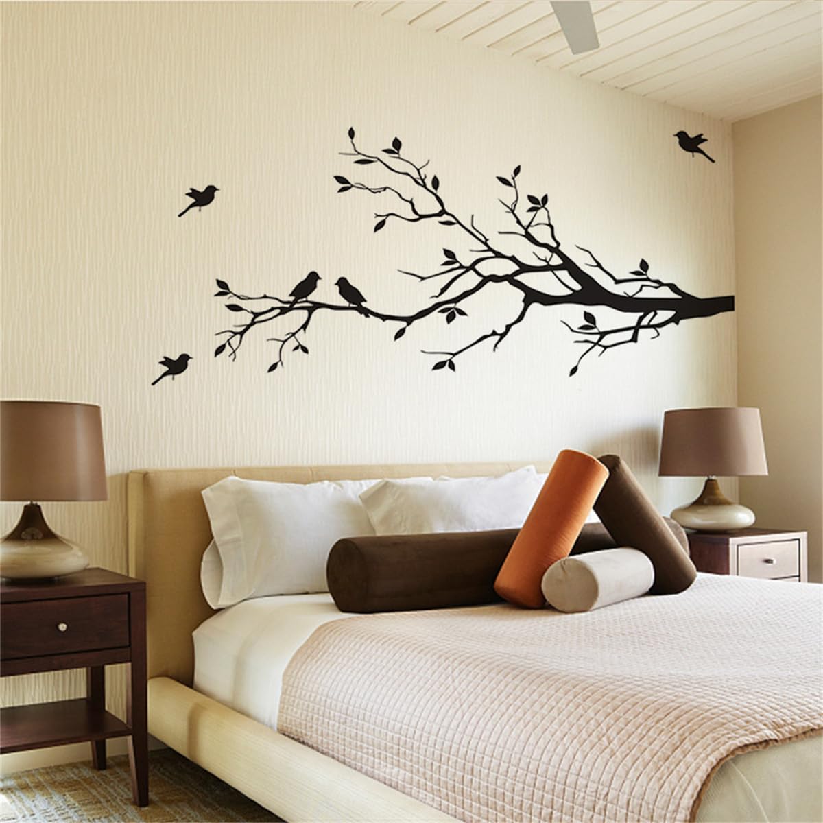 Tree and Birds Wall Decor