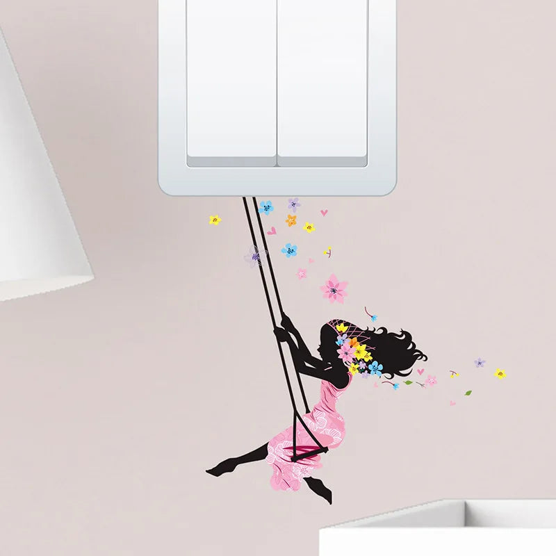 Fairy Swing Light Switch Decor